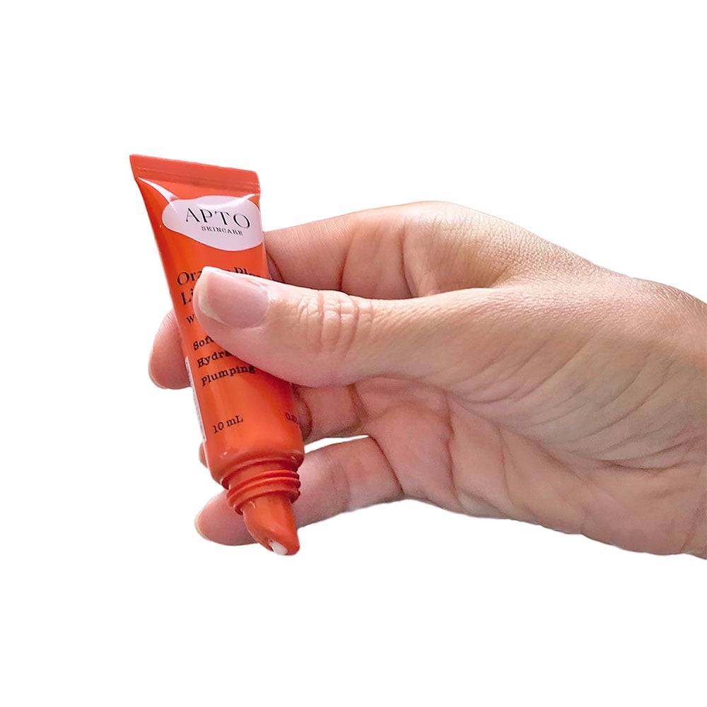 APTO Skincare Orange Blossom Lip Balm, 100% Vegan with Coconut Oil, 0.33 fl oz, 1 Count