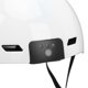 thumbnail image 1 of Casco de bicicleta inteligente V6 con cámara WiFi de alta definición con luz de advertencia de perímetro de cabeza ajustable y casco de bicicleta blanco de patinaje sobre ruedas, 1 of 10