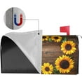 thumbnail image 6 of Beautiful Sunflowers Mailbox Covers Magnetic Large Size,Mailbox Wraps Post Letter Box Outdoor Home Garden Yard Decor 25.5x21 in, 6 of 7