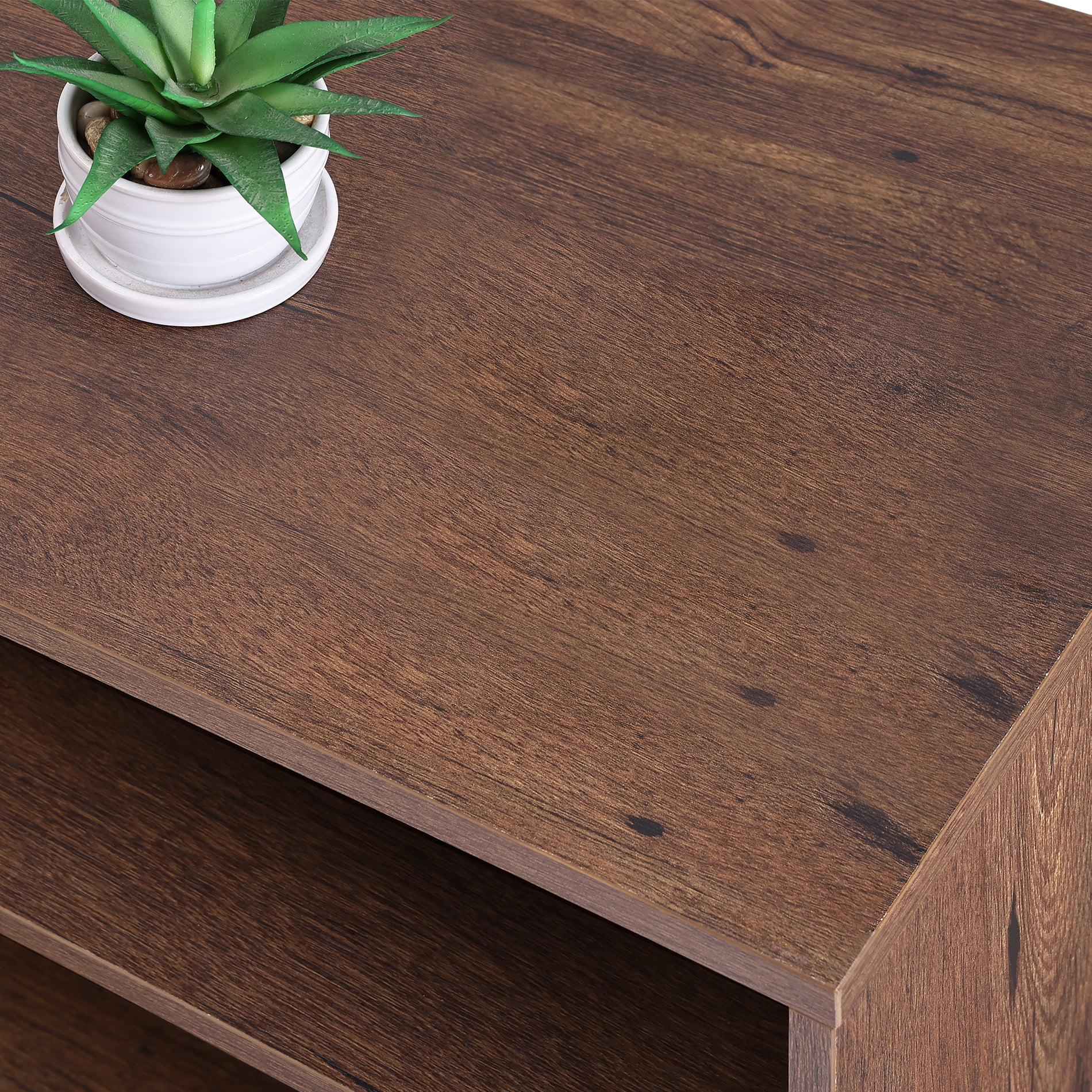 Mid-Century Modern TV Stand for TVs up to 58 inch Flat Screen Wood TV Console Media Cabinet with Storage