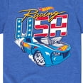 thumbnail image 3 of Hot Wheels - Racing USA - Toddler And Youth Short Sleeve Graphic T-Shirt, 3 of 5