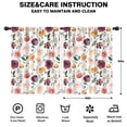 thumbnail image 2 of Blackout Kids Curtains,Pioneer Flower Floral Print Pattern Childrens Insulated Curtains Set Of 2,Bedroom Essentials,Toddler Room Decor 42"x54", 2 of 5