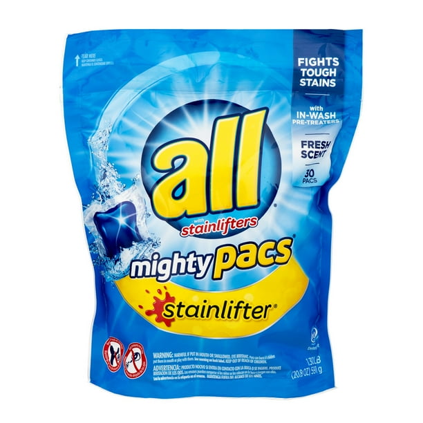 All With Stainlifters Mighty Pacs 30 CT