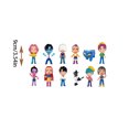 thumbnail image 3 of Kpop Demon Hunters Figure Toy 12pcs, Cute KPop Demon Figurine Toy,Fun & Adorable Gift for Kids & Adults, 3 of 6