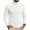 Z69 White, variant on Mifsaly Mens Turtleneck Sweaters Slim Fit Long Sleeve Ribbed Knit Sweaters Comfortable Stretchy Warm Fall Winter Undershirt Tops Army Green,S