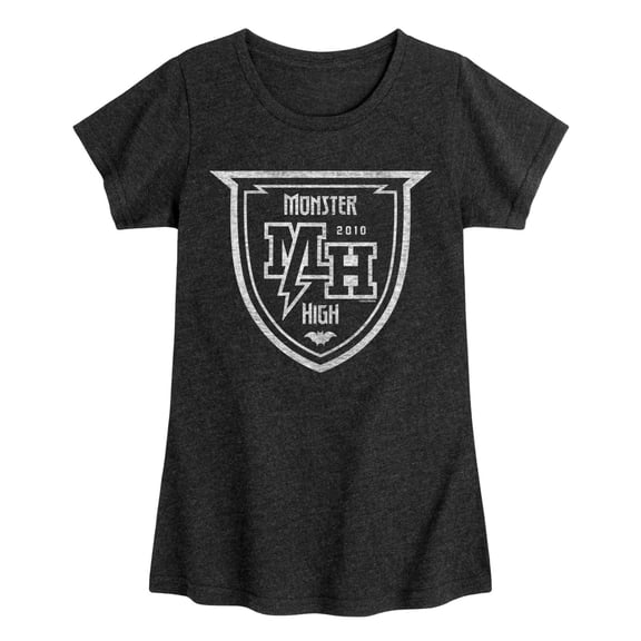 Monster High - Crest - Youth Girls Fitted Short Sleeve T-Shirt