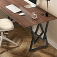 thumbnail image 4 of Set of 2 Metal Table Legs Table Legs 28” Steel Dining Desk Legs DIY Industrial, 4 of 12