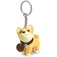 thumbnail image 1 of Lindo animal llavero llavero llavero bolsa decoración regalo (Shiba), 1 of 5