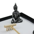 thumbnail image 4 of DOLITY Garden Set with Buddha Statue, Rake, , Tree Tray for Living Room , for Stress, 4 of 4