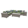 thumbnail image 3 of TK Classics Coast 9 Piece Wicker Patio Furniture Set with Storage Coffee Table, 3 of 11