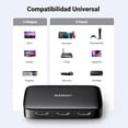 thumbnail image 3 of Adaptador HDMI 4K Ugreen 80125 3 Entradas y 1 Salida con Control Remoto, 3 of 6