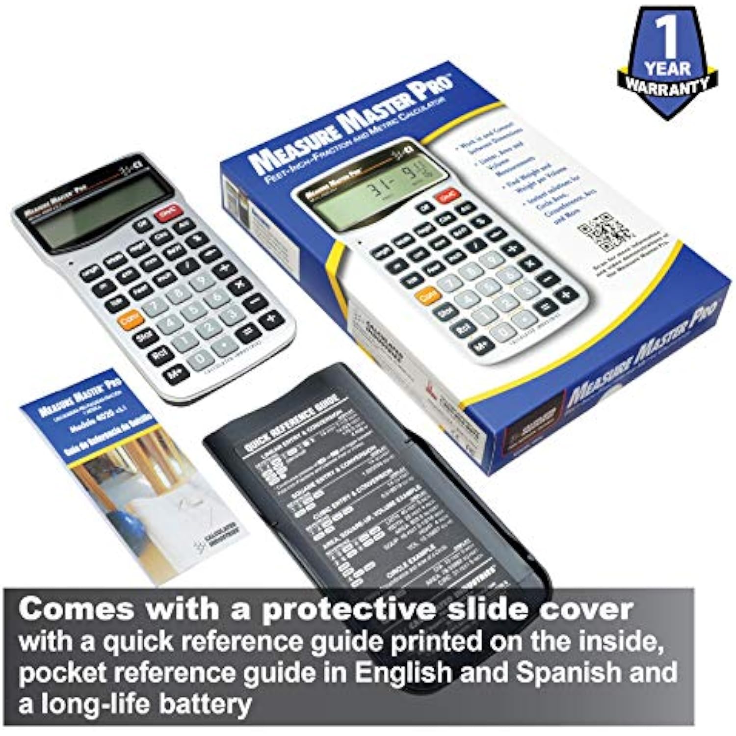 Calculated Industries-4020 Measure Master Pro Feet-Inch-Fraction and Metric Calculator