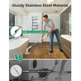 thumbnail image 4 of Electric Spin Scrubber Kh8, Upgrade Cordless Shower Scrubber 8 Replacement Head, 1.5H Bathroom Scrubber Dual Speed, Shower Cleaning Brush with Extension Arm for Bathtub Tile Floor, 4 of 8