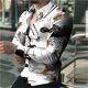 thumbnail image 1 of Camisas geométricas para hombre, camisas de moda, camisas hawaianas de manga larga, blusas de playa cubanas, ropa para hombre, camisas tridimensionales para hombre, 1 of 6