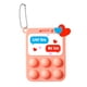 thumbnail image 1 of LLavero de burbujas de empuje en forma de corazón para el Día de San Valentín, juguete relajante sensorial antiestrés, llavero de juego para aliviar el estrés, 1 of 9