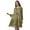 Beige, variant on Moomaya Rayon Flared Dress For Womens Long Sleeve Printed V-Neck Casual Beach Dress For Girls