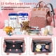 thumbnail image 2 of Mochila para pañales para bebés LHDYMXYN con cambiador rosa, 2 of 7