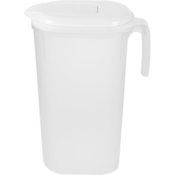 GOOHOCHY Jarra de agua fría para el hogar Jarra de jugo para beber Refrigerador Contenedor de agua fría Jarra de refrigerador