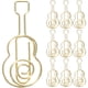 thumbnail image 1 of 50 clips para documentos, clips con forma de violín, clips pequeños y bonitos para oficina., 1 of 7