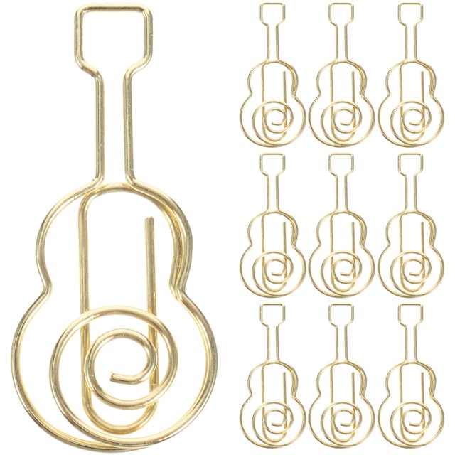 ColoMX 50pcs mini clips de papel clips de papel de metal clips de papel clips de papel convenientes clips de metal