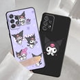 thumbnail image 5 of Funda de teléfono para Samsung A11, A13, A12, A54, A53, A51, Galaxy A71, A72, A21S, A23, A50, carcasa de silicona, Hello Kitty, Kuromi, My Melody Family, 5 of 5