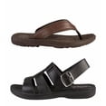 thumbnail image 2 of Sandalia Duo Pack Para Hombre CASTALIA 507-140 Negro y Café, 2 of 4