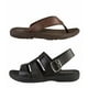 thumbnail image 2 of Sandalia Duo Pack Para Hombre CASTALIA 507-140 Negro y Café, 2 of 4