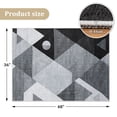 thumbnail image 6 of Hardwood Floor Office Chair Mat, 36"x48" Heavy-Duty Floor Protector, Gray, 6 of 8