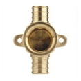 thumbnail image 4 of Apollo Valves APXDET34 Pipe Tee, 3/4 in, Barb x FPT x Barb, Brass, 200 psi Pressure, 4 of 8