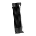 thumbnail image 2 of GUOOL Bladeless Desk Fan Personal Small Fan Fan for Camping Dormitory Indoor Black, 2 of 9