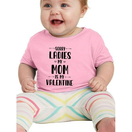 

Smartprints Infants Graphic Bodysuit - My Mom Is My Valentine - Regular Fit 100% Cotton