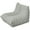 Gray, variant on Demi Bonn Bean Bag Chair for Adults, Giant Fireside Chair, High Density Memory Foam Bean Bag Sofa Chair for Dorm, Living Room, Gray