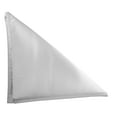 thumbnail image 2 of Ultimate Textile (3 Dozen) Satin 20 x 20-Inch Dinner Napkins - for Wedding, Special Event or Banquet use, White, 2 of 4