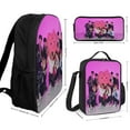 thumbnail image 2 of Stray Ki-ds 3Pcs Bookbag Sets Backpack with Lunch Bag And Pencil Case for Work Office Travel, 2 of 9