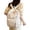 White2, variant on Bow Print Nylon Backpack, Lightweight Large Capacity Casual Daypack, Multi Pocket Adjustable Shoulder Strap Bookbag for School Daily Travel