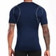 thumbnail image 4 of pstuiky camisetas para hombre, Camiseta deportiva informal de color liso para hombre, elástica, de manga corta y cuello redondo camisas casuales para hombre l, 4 of 7