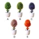 thumbnail image 5 of Bearachild Bonsái Artificial de estilo nórdico, árbol de simulación, adornos de , plantas decorativas, maceta decorativa para oficina, Decoración Verde, 5 of 6