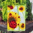 thumbnail image 3 of America Forever Sunflowers and Ladybugs Garden Flag - 12.5 x 18 Inches, Spring Summer Yard Outdoor Decorative Double Sided Floral Flag, 3 of 6