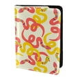 thumbnail image 2 of Pofeuu Snake Print Travel Document Organizer Passport Holder Men Women for Family (6.5 in x 4.5 in),Wallet Holder Credit Card Clutch Bag Case, 2 of 5