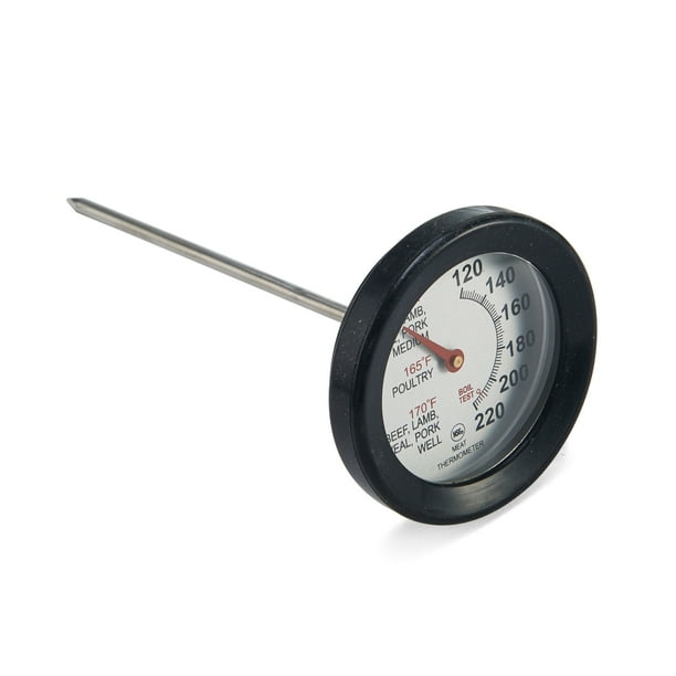 Farberware Protek Meat Thermometer with Black Silicone Rim