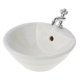 thumbnail image 1 of 2025 1:12 Bathroom Sink Miniature Ceramic Wash Basin Bathroom Sink Models Simulation Accessory Round, 1 of 5