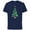 Navy, variant on Marvel Holiday Super Heroes Christmas Tree - Short Sleeve Cotton T-Shirt for Adults - Customized-White