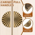 thumbnail image 4 of Uxcell Cabinet Pull Handles, Zinc Alloy Modern Drawer Pulls for Kitchen Cupboard Dresser Cabinet Hardware Brass, 4 of 7