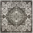 thumbnail image 2 of Jill Zarin Outdoor Collection Area Rug - Dubai (13' 1" Square Charcoal Gray/Ivory), 2 of 8