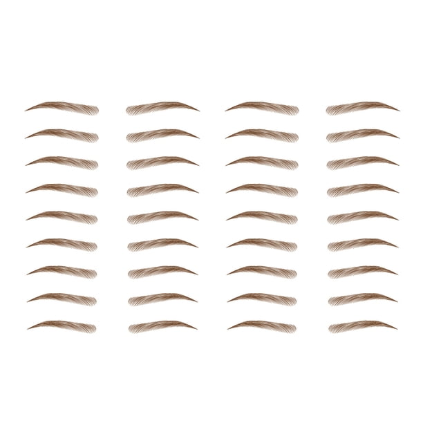 Pegatinas de Tatuajes de Cejas Soidarity 6 uds 30 Marrón
