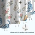thumbnail image 6 of Princess Pattern Shower Curtain 84"x72" ,Bathroom Decorative Shower Curtains Set with 12 Hooks,Modern Waterproof Washable Shower Curtain, 6 of 6