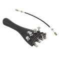thumbnail image 3 of Violin Tailpiece, Anti-Rust Violin Fine Tuner, Easy To Install For 4/3 4/4 Violin Instrument, 3 of 8