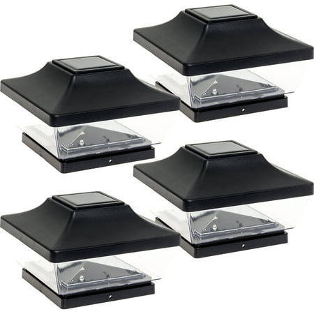 GREENLIGHTING 5x5 Solar Post Cap LED Light w/ 6 Inch Post ... GREENLIGHTING 5x5 Solar Post Cap LED Light w/ 6 Inch Post ...