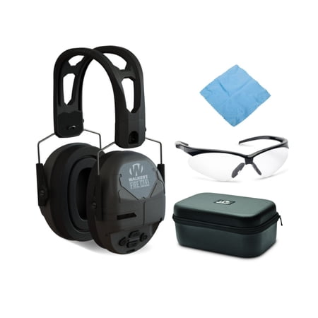 Walker's FireMax Muff w/ Large Protective Carrying Case, and Protective Glasses