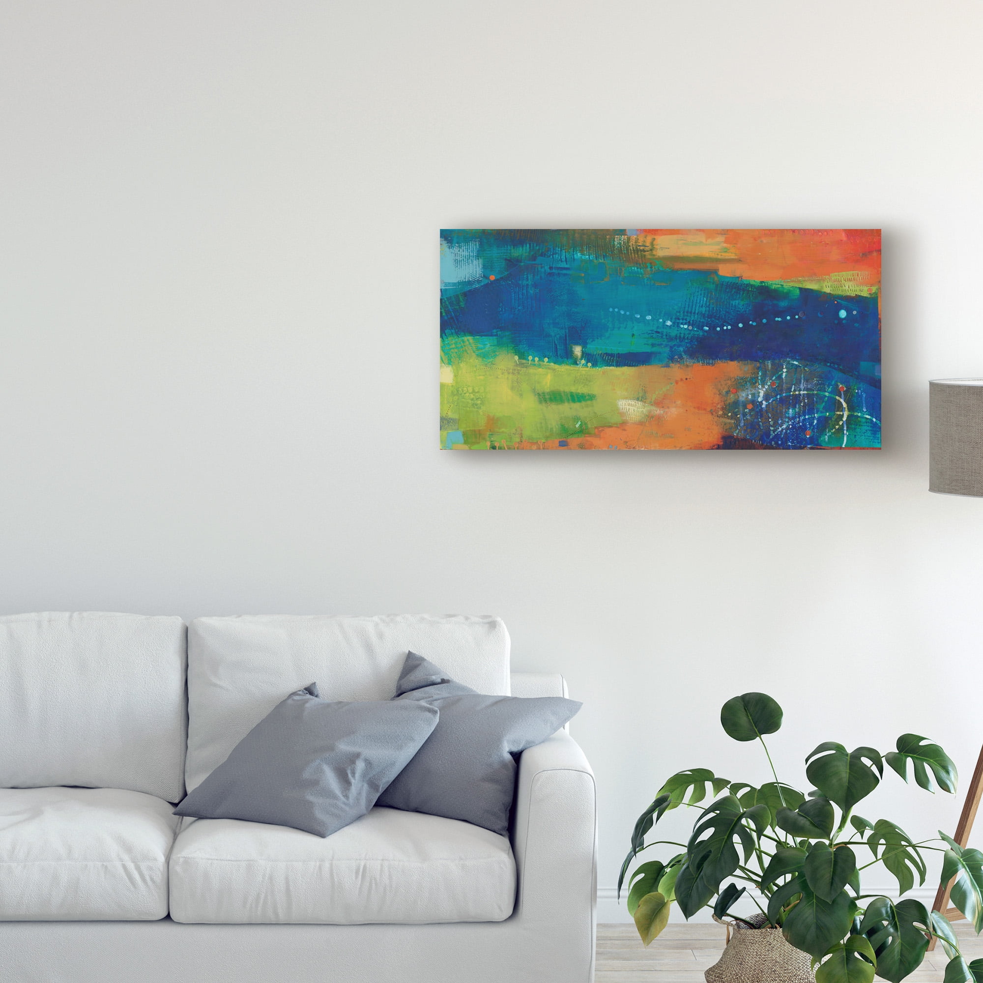 Trademark Fine Art 'Yardland IV' Canvas Art by Sue Jachimiec
